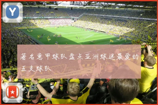 著名意甲球队盘点亚洲球迷最爱的五支球队